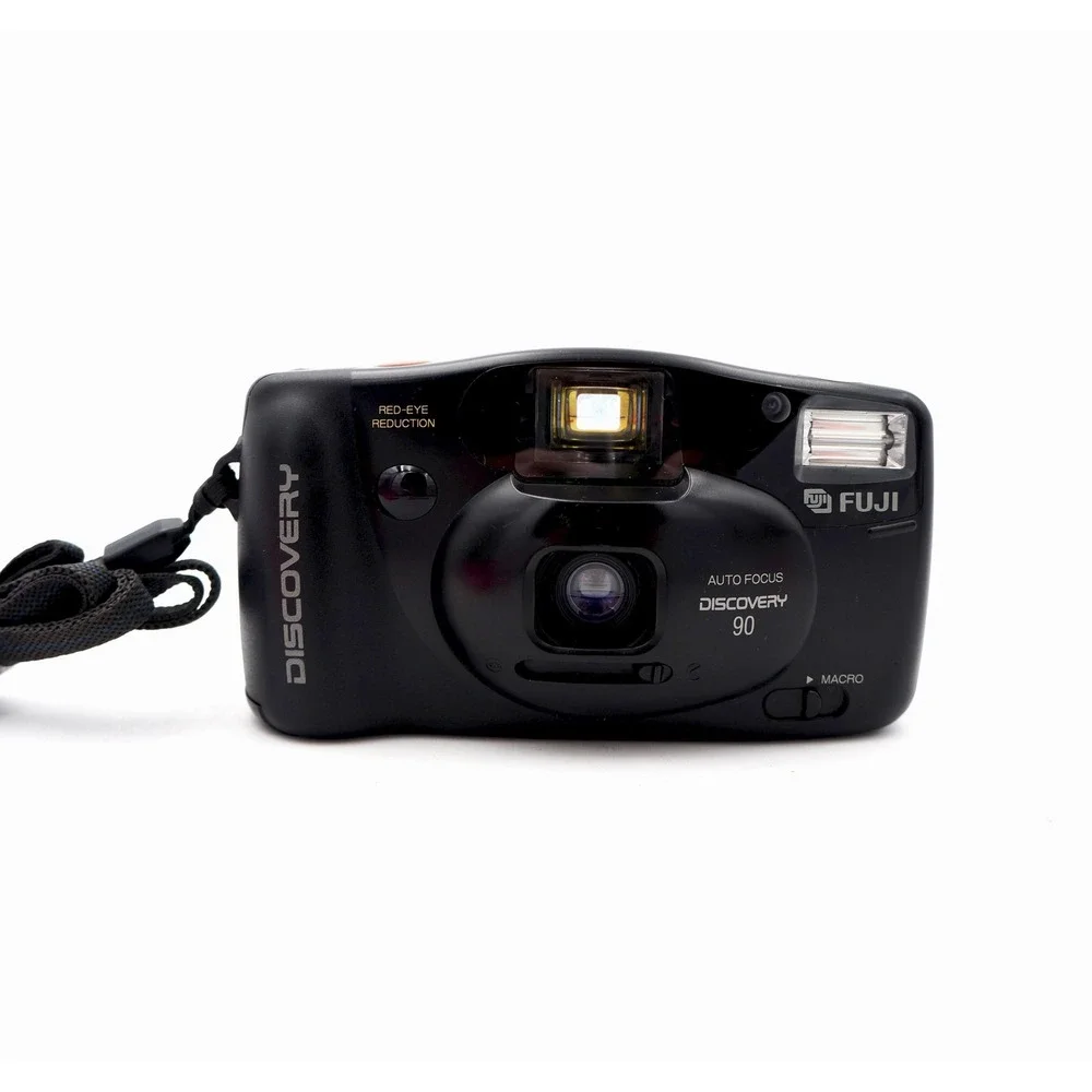 Vtg‎ Fuji Fujifilm Discovery 90 Zoom Film Camera 35mm Point Shoot Tested Lomo